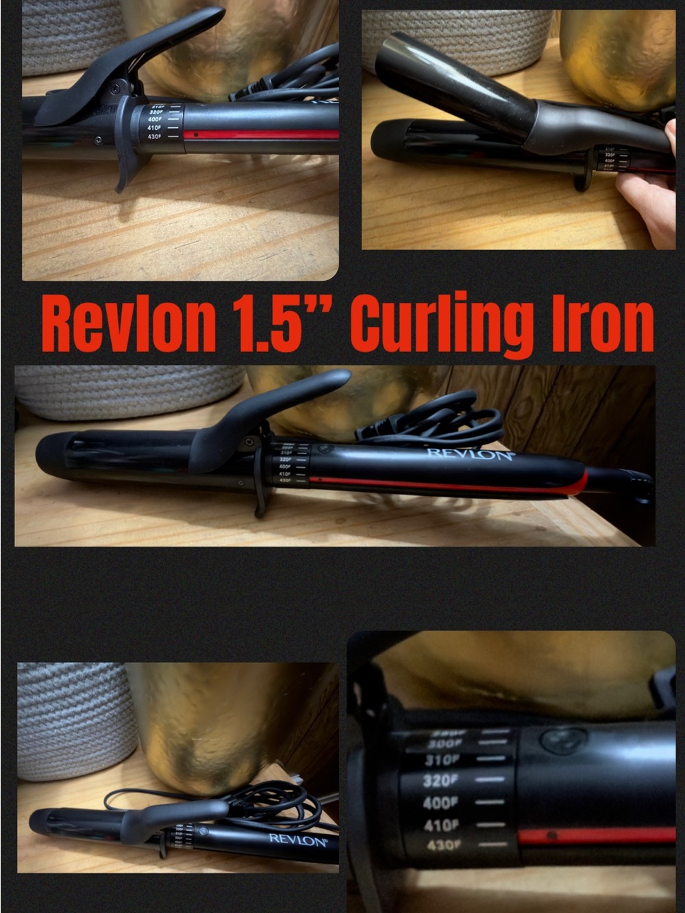 Revlon SmoothStay 1.5-inch Curling Iron